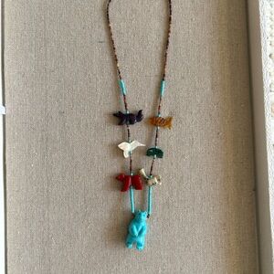 Handcrafted Animal Beaded Necklace